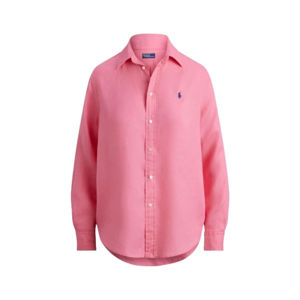 Polo Ralph Lauren Donna Rosa Camicette Xs, New,