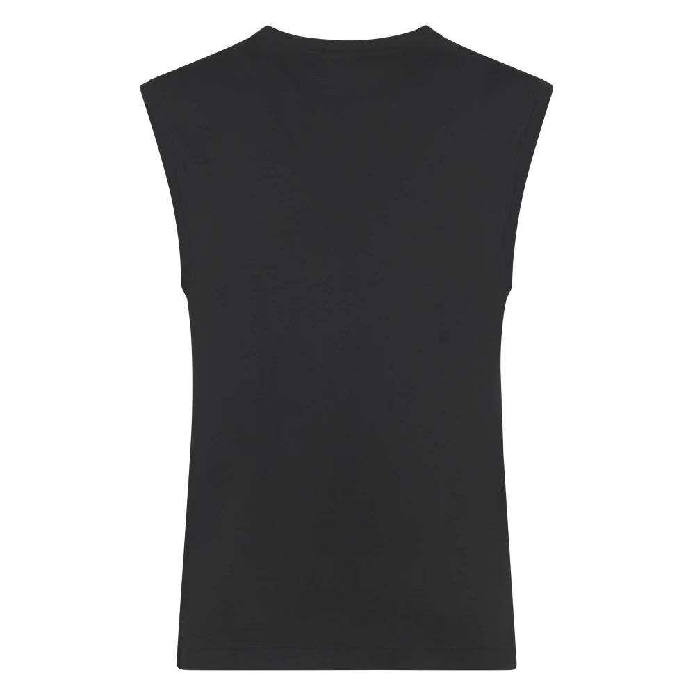 Agolde Zwarte T-shirts en Polos Black Dames