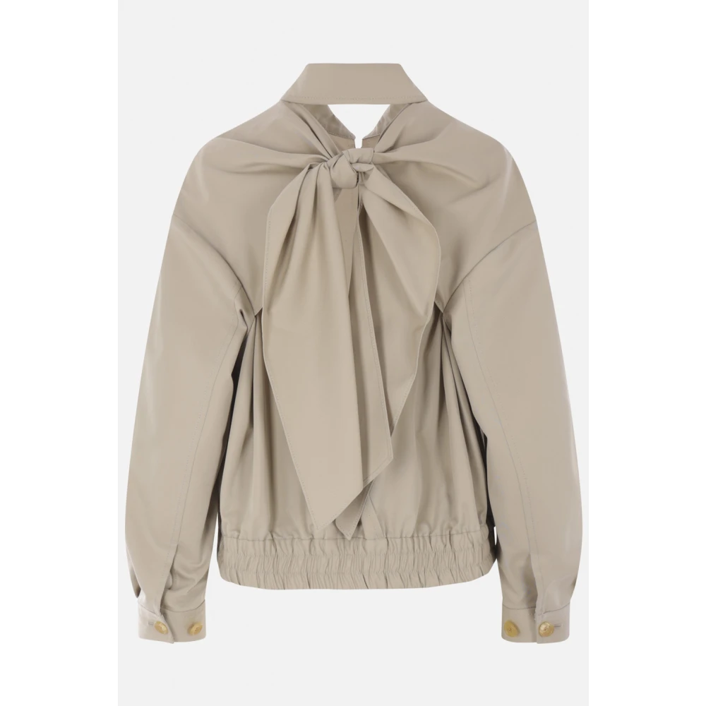 Undercover Beige Bomberjack van katoen met cut-out Beige Dames