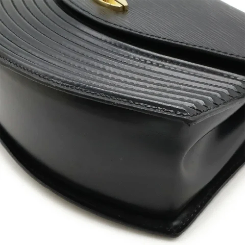 Louis Vuitton Vintage Pre-owned Leather handbags Black Dames