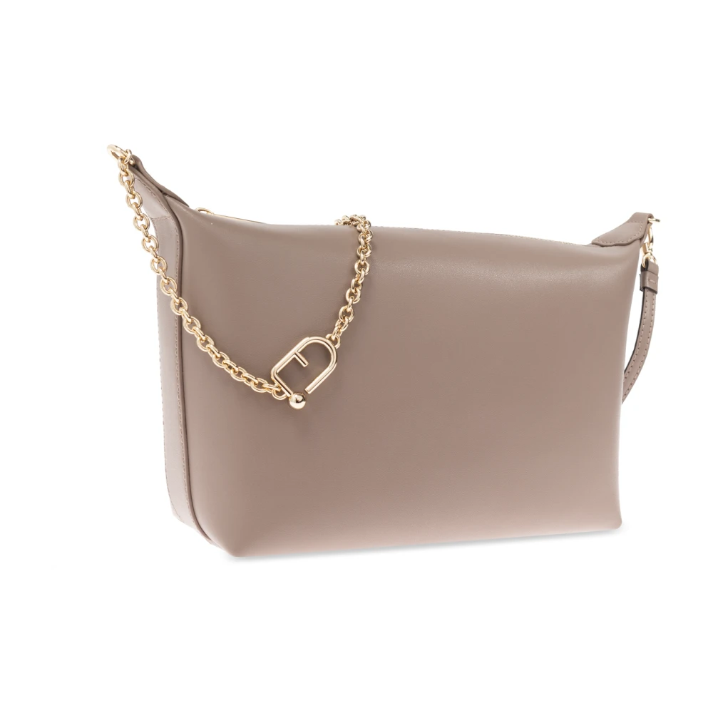Furla Schoudertas Nuvola Mini Brown Dames