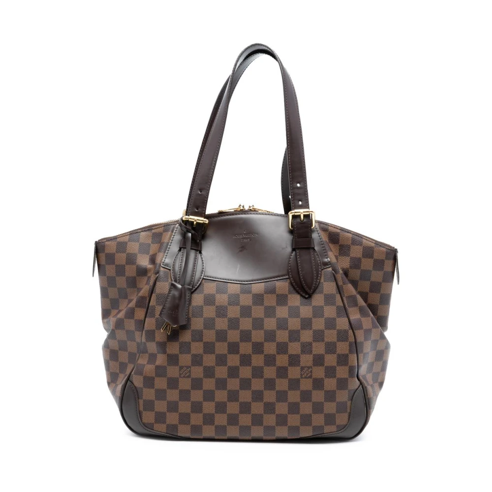 Louis Vuitton Vintage Women's Brown Pre-Owned Carry All Handbag