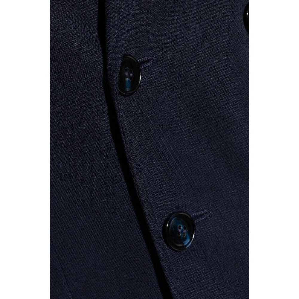 Giorgio Armani Double-breasted blazer Blue Heren