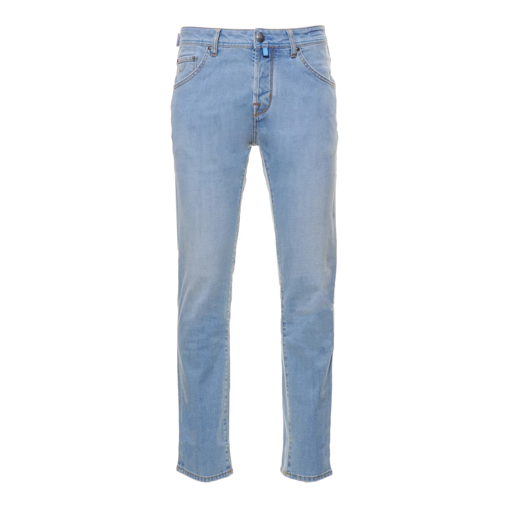Jacob Cohën Homme Bleu Jeans, Taille: W34 Scott Slim Carrot Jeans