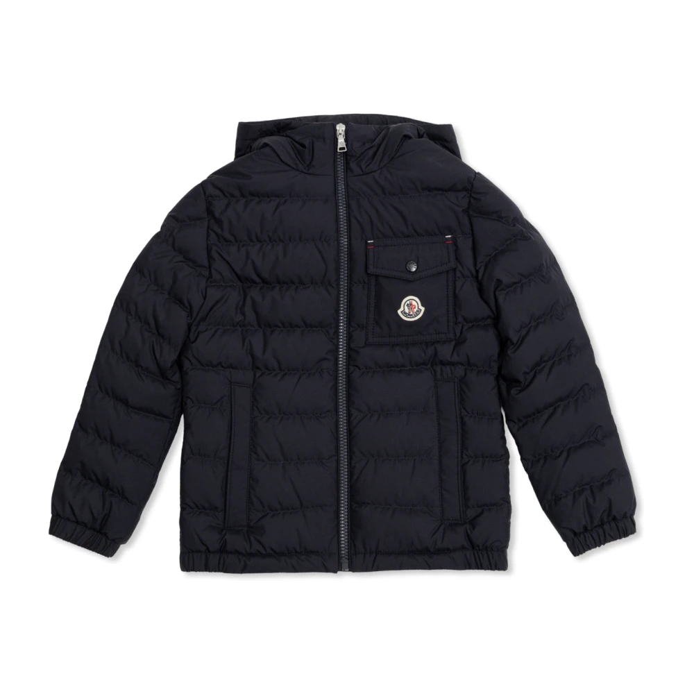 Moncler Kids' Quillion Short Puffer Jacket - Navy 778 - Size 4Y - Image 2