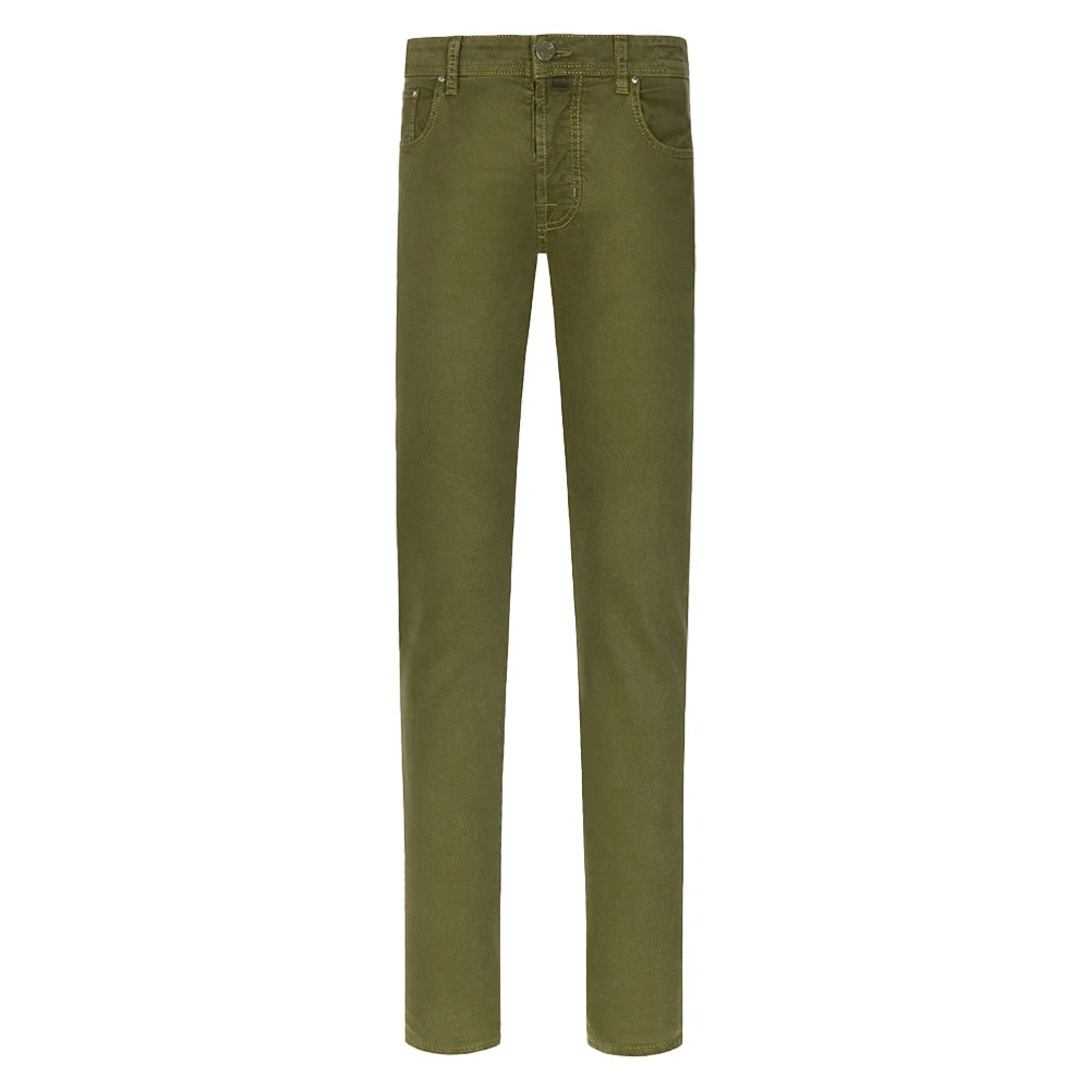 Jacob Cohën Slim Fit Bard Broek Green Heren