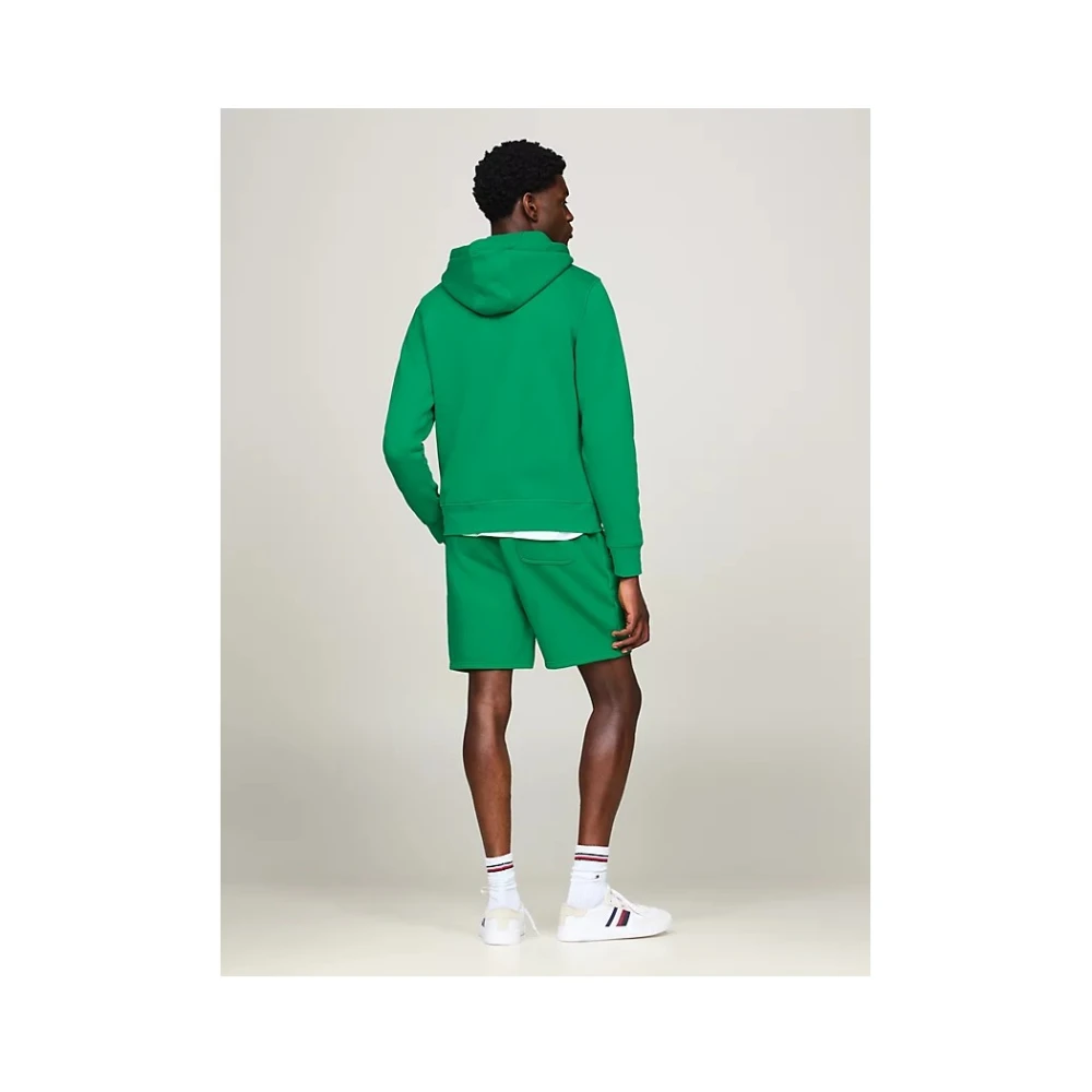 Tommy Hilfiger Klassieke Hoodie Sweatshirt Green Heren