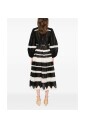 robe-midi-en-coton-noir-et-blanc