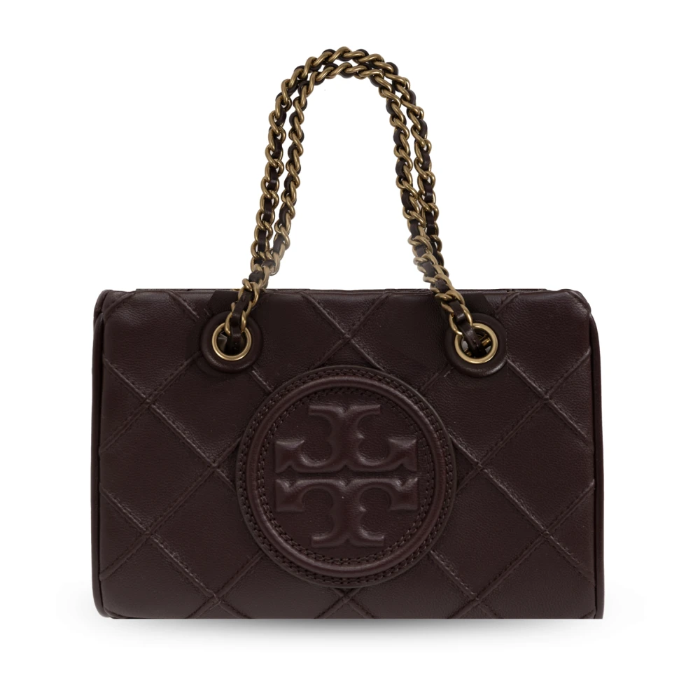 Tory Burch Axelväska Fleming Soft Mini Brown, Dam