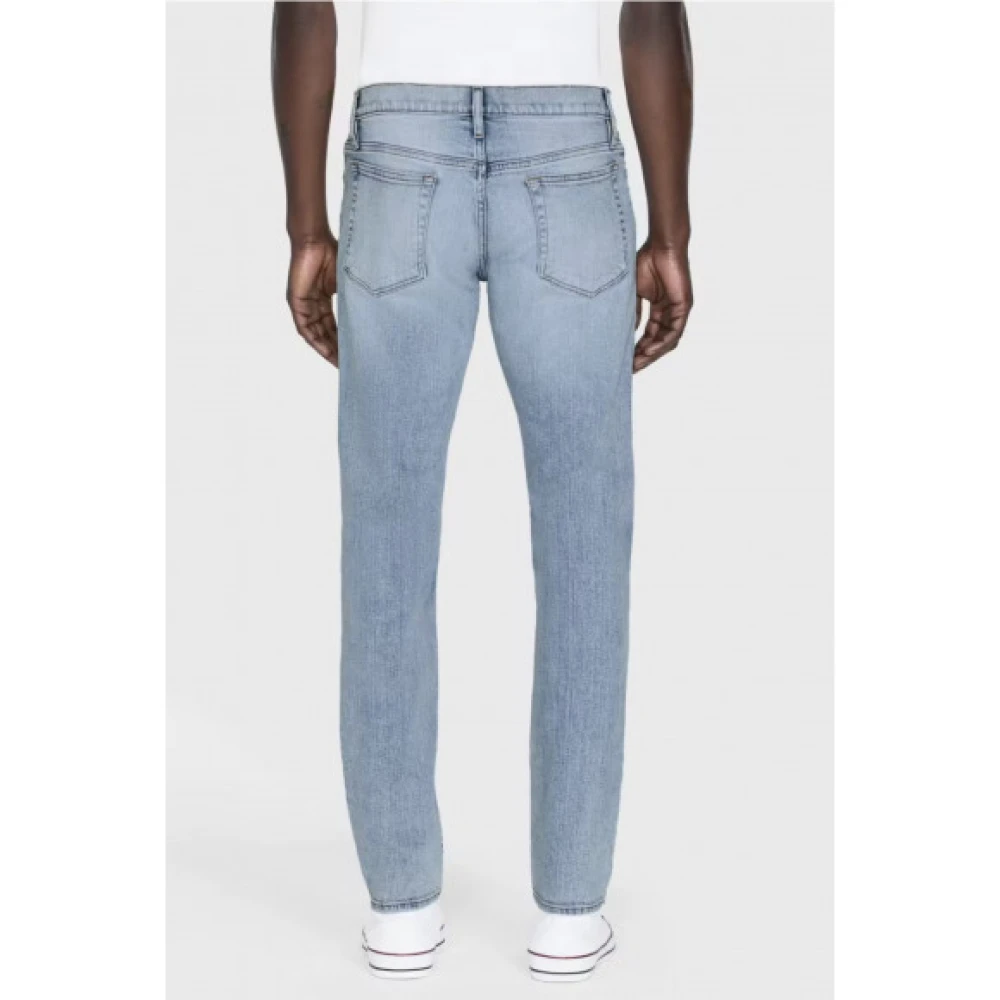 Frame Slim Straight Jeans in La Jolla Blue Heren