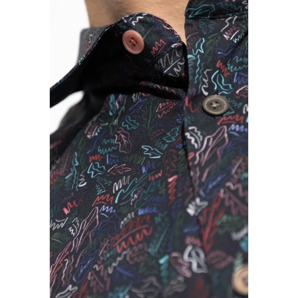 PS By Paul Smith Katoenen overhemd Multicolor Heren