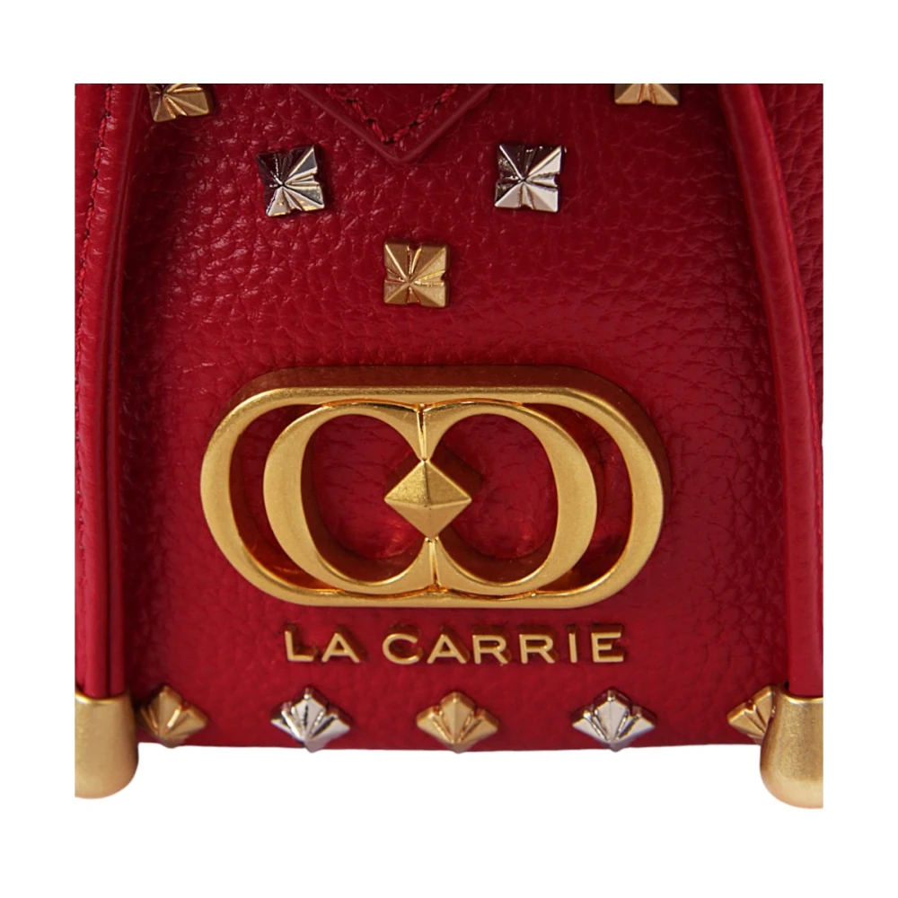 La Carrie Stijlvolle Leren Tas Red Dames