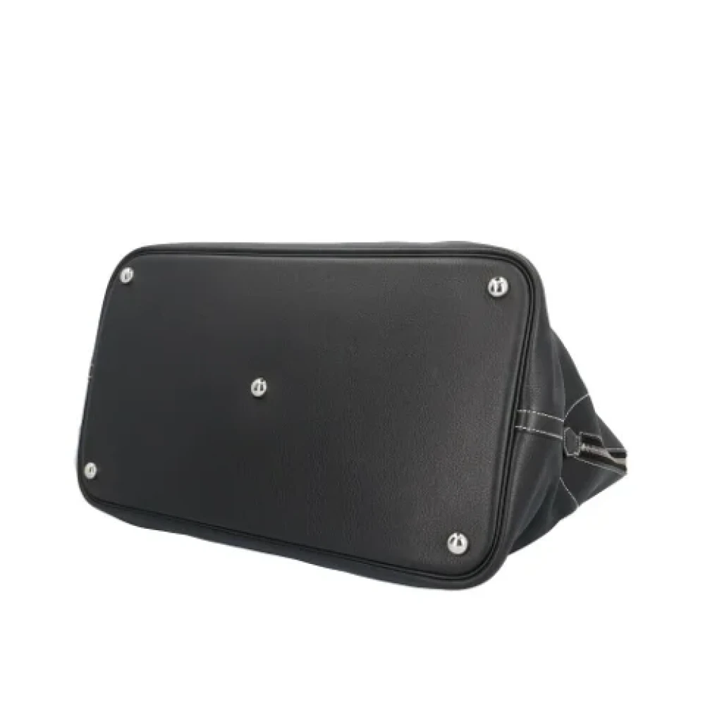 Hermès Vintage Pre-owned Fabric handbags Black Dames