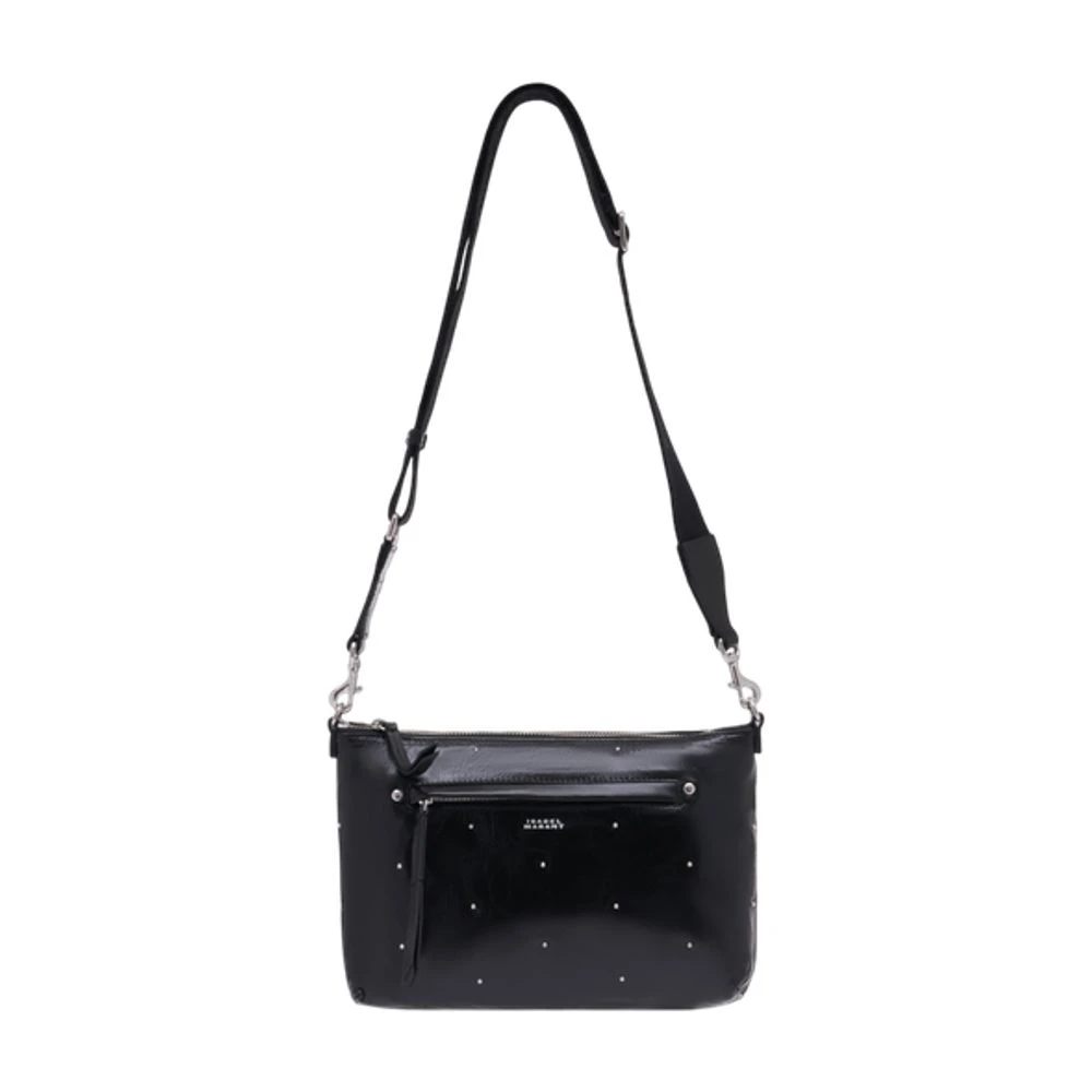 Isabel Marant Women's Black Nessah Gd Shoulder Bag - Leather