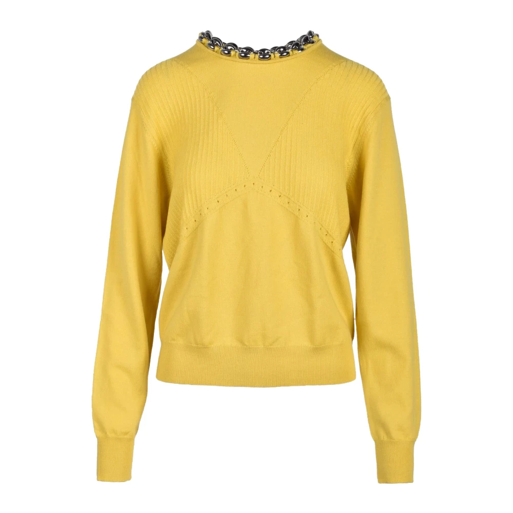 Paco Rabanne Maglia Yellow Dames