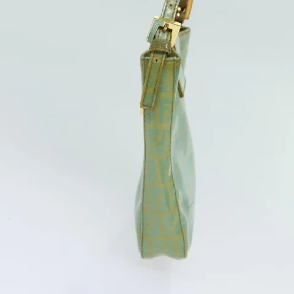 Fendi Vintage Pre-owned Canvas fendi-bags Green Dames