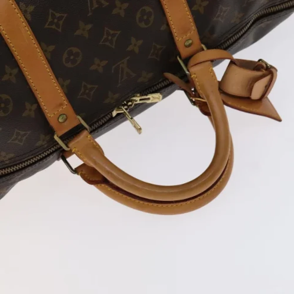 Louis Vuitton Vintage Pre-owned Canvas travel-bags Brown Dames