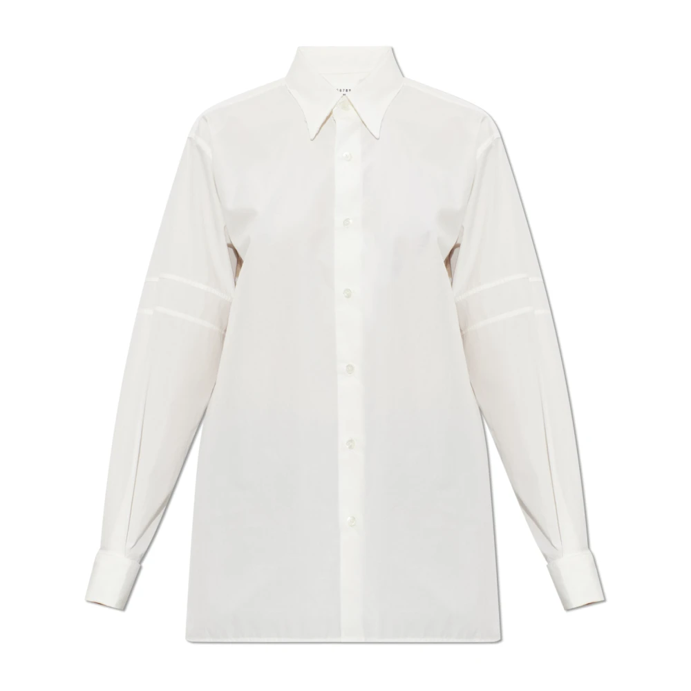 Maison Margiela Women's White Oversized Shirt - Shirts - M - Blouses & Shirts