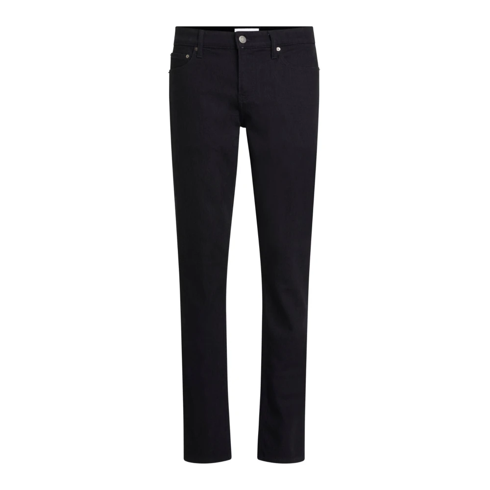 Calvin Klein Men's Black Slim Fit Jeans, W33, Slim Fit Five Pocket Jeans