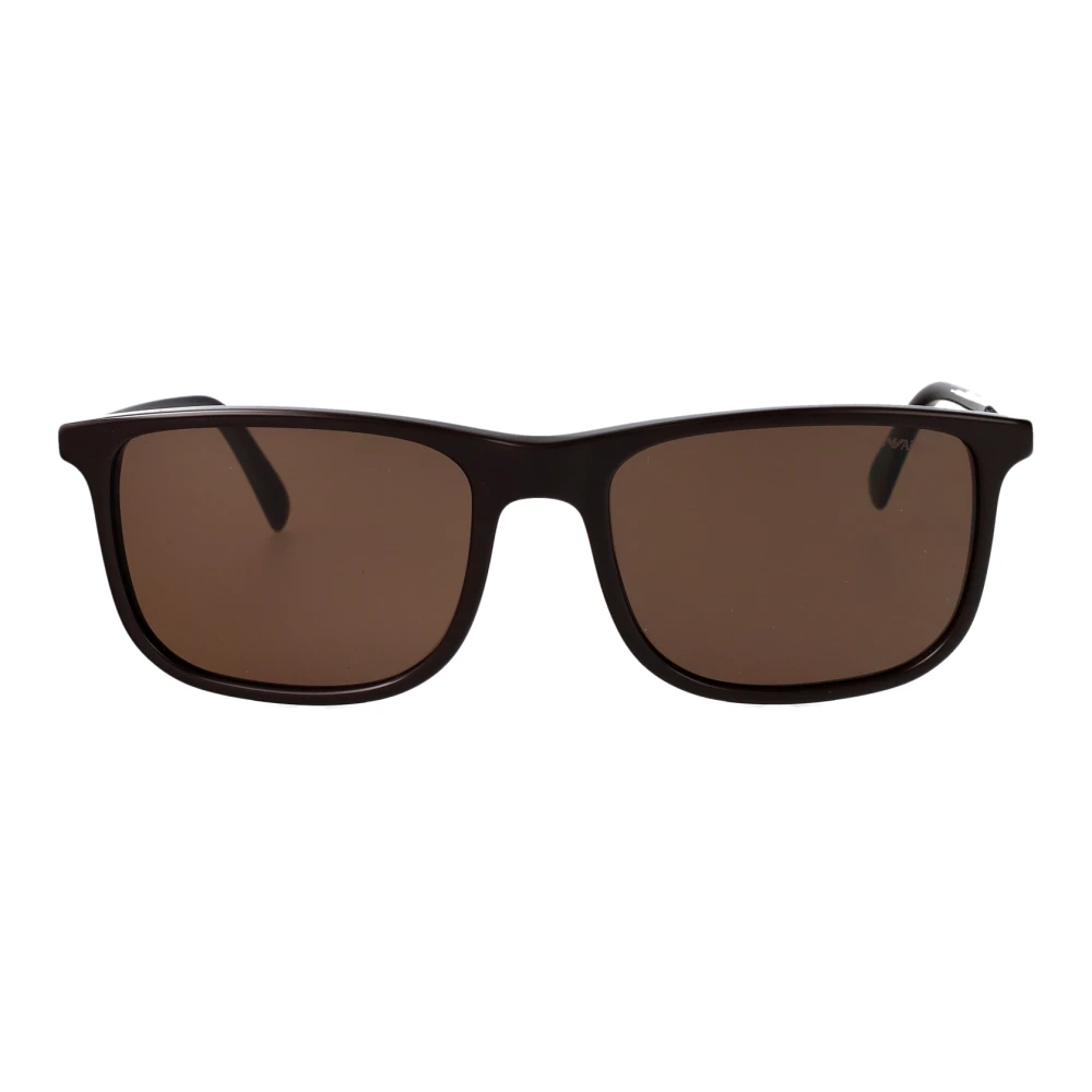 Emporio Armani Brown Ea4280 645273 Man Sunglasses Acetate Squared Normal - Image 2