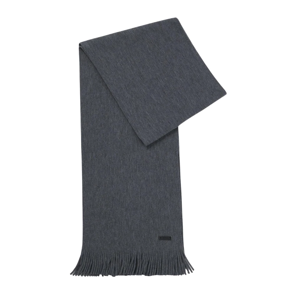 Boss Uomo Grigio - Sciarpa Invernale Albas - Accessories - One Size