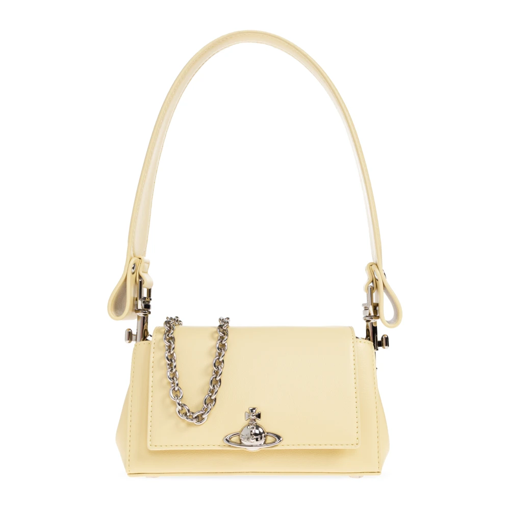 Vivienne Westwood Women's Yellow Hazel Small Shoulder Bag