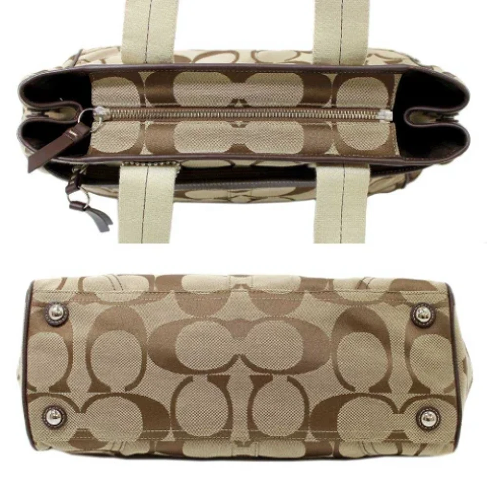 Coach Pre-owned Canvas totes Brown Dames
