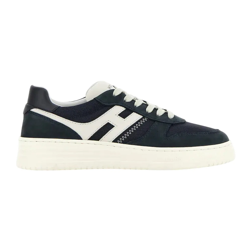 Hogan Polyester Sneakers Heren Schoenen Blauw