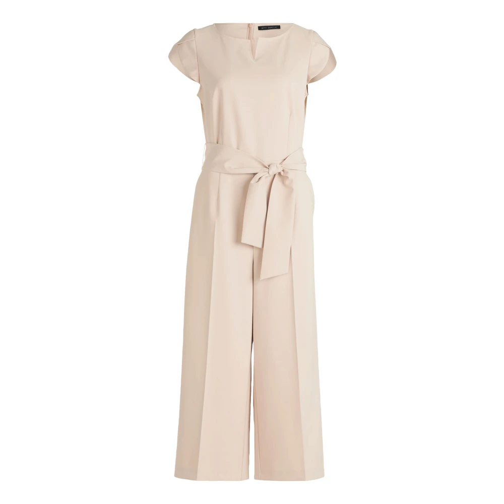 Betty Barclay Elegant Jumpsuit met Zakken Beige Dames