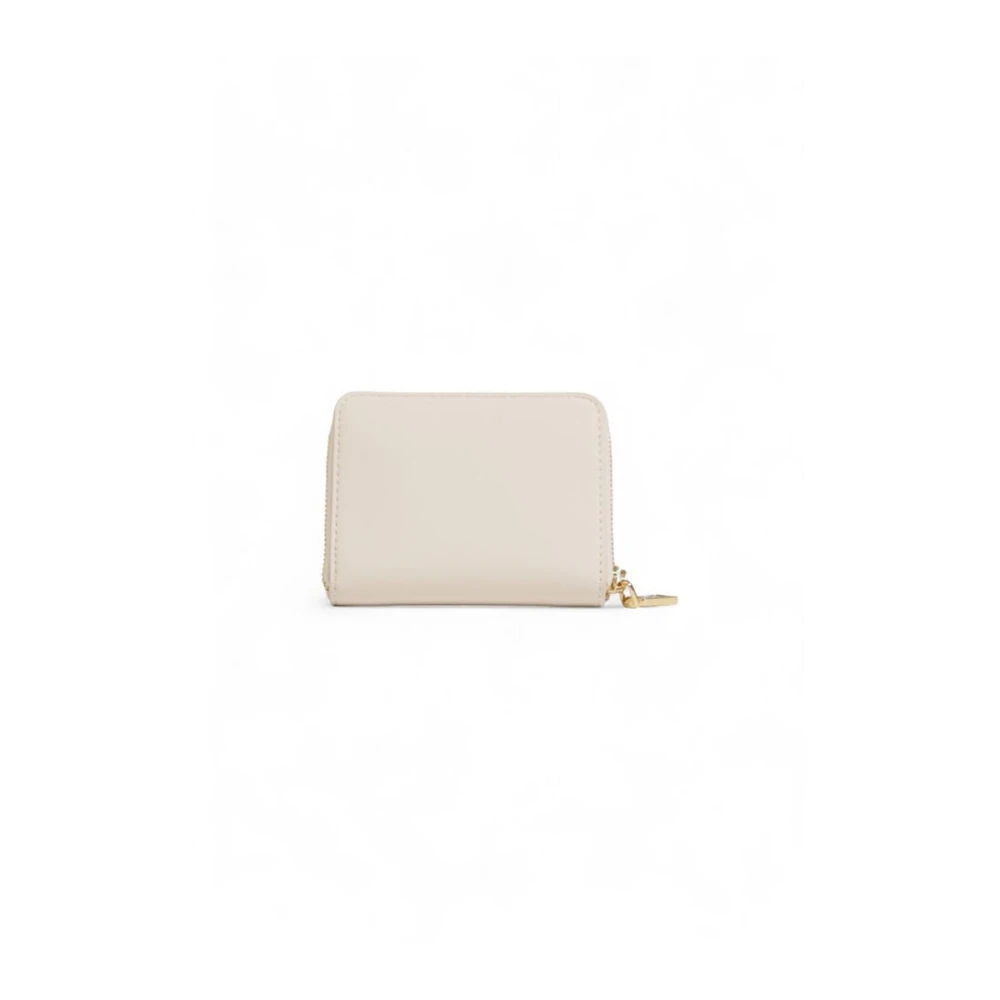 Love Moschino Veilige Sluiting Polyethyleen Damesportemonnee Beige Dames