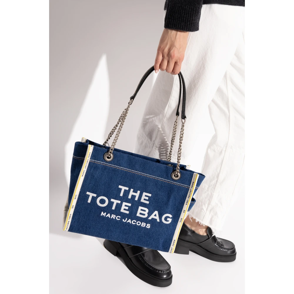 Marc Jacobs The Tote Bag Blue Dames