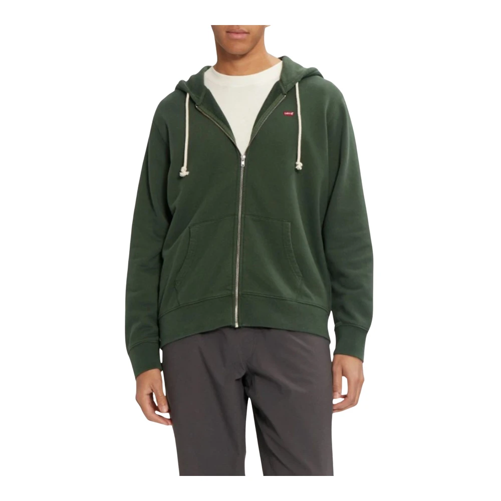 Levi's Sweatshirt Mannen THE Original Housemark Green Heren