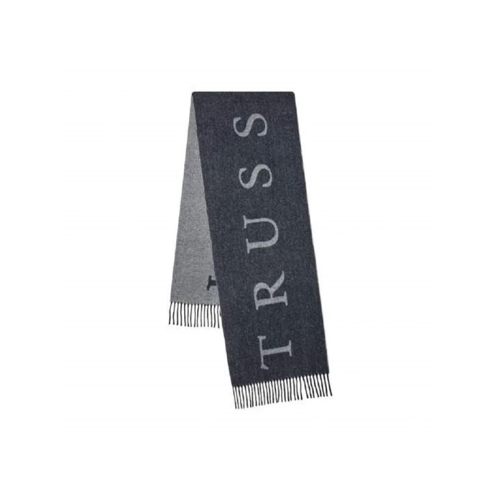 Trussardi Chic Scarf Blue Heren