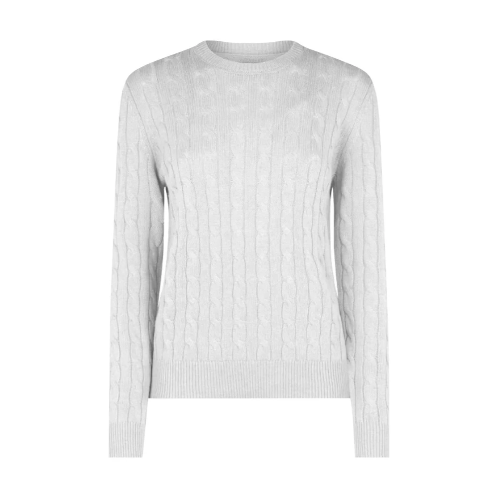 MC2 Saint Barth Dames Pullover in Tricot Mix White Dames