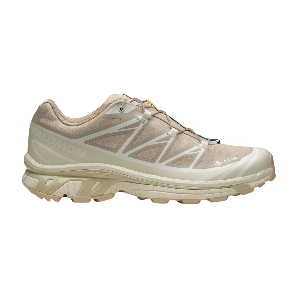 Salomon Xt-6 GTX Oxford Gore-Tex Sneakers Beige, Herr