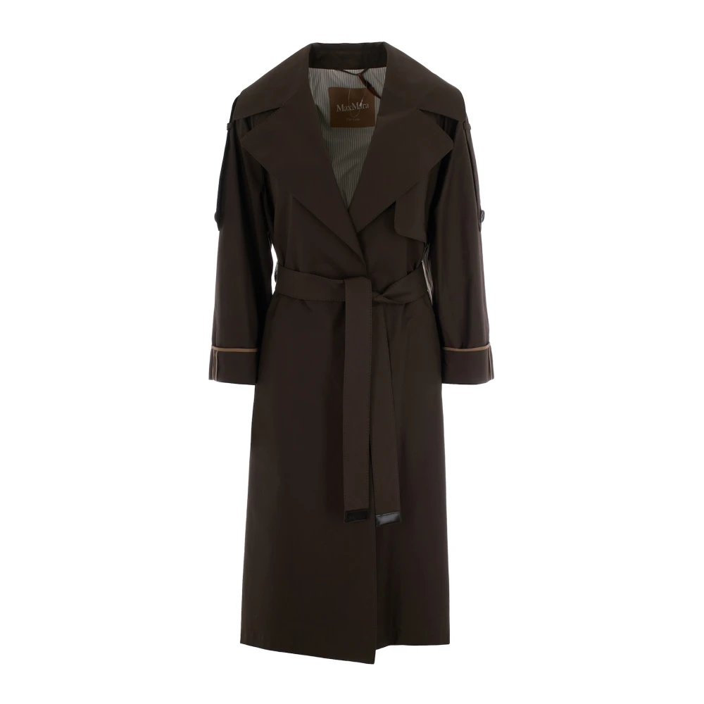 Weekend Max Mara Green Mtcutrench Trench - Female - Trench Coats - Xs - Coats