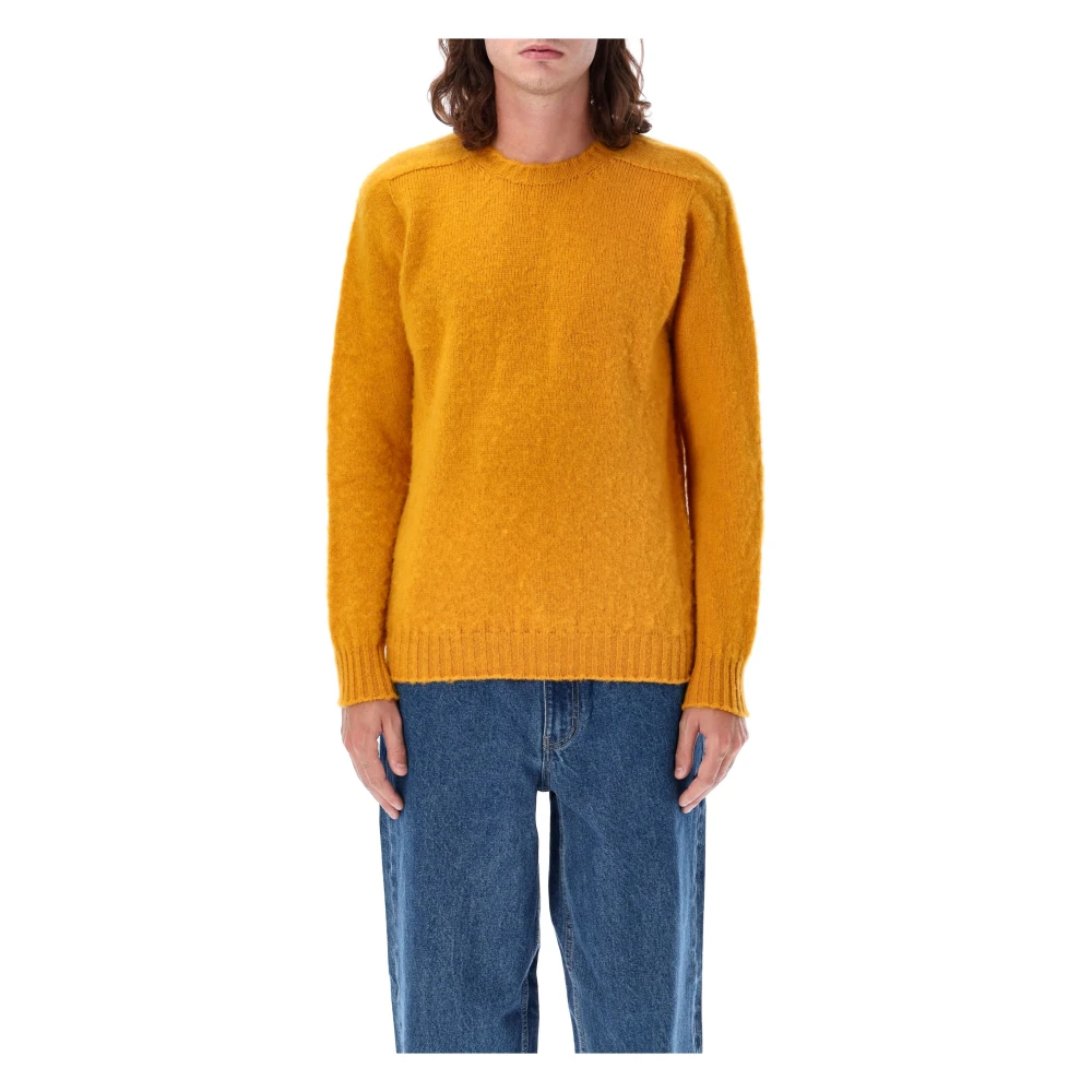 Howlin' Shaggy Bear Gebreide kleding Sunburn Aw24 Orange Heren