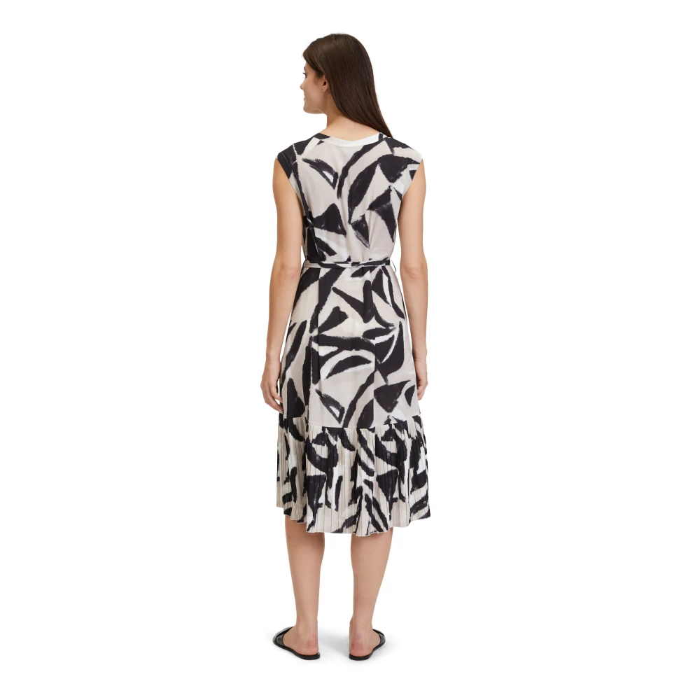 Betty & Co Bloemen Ruffle Jurk Multicolor Dames