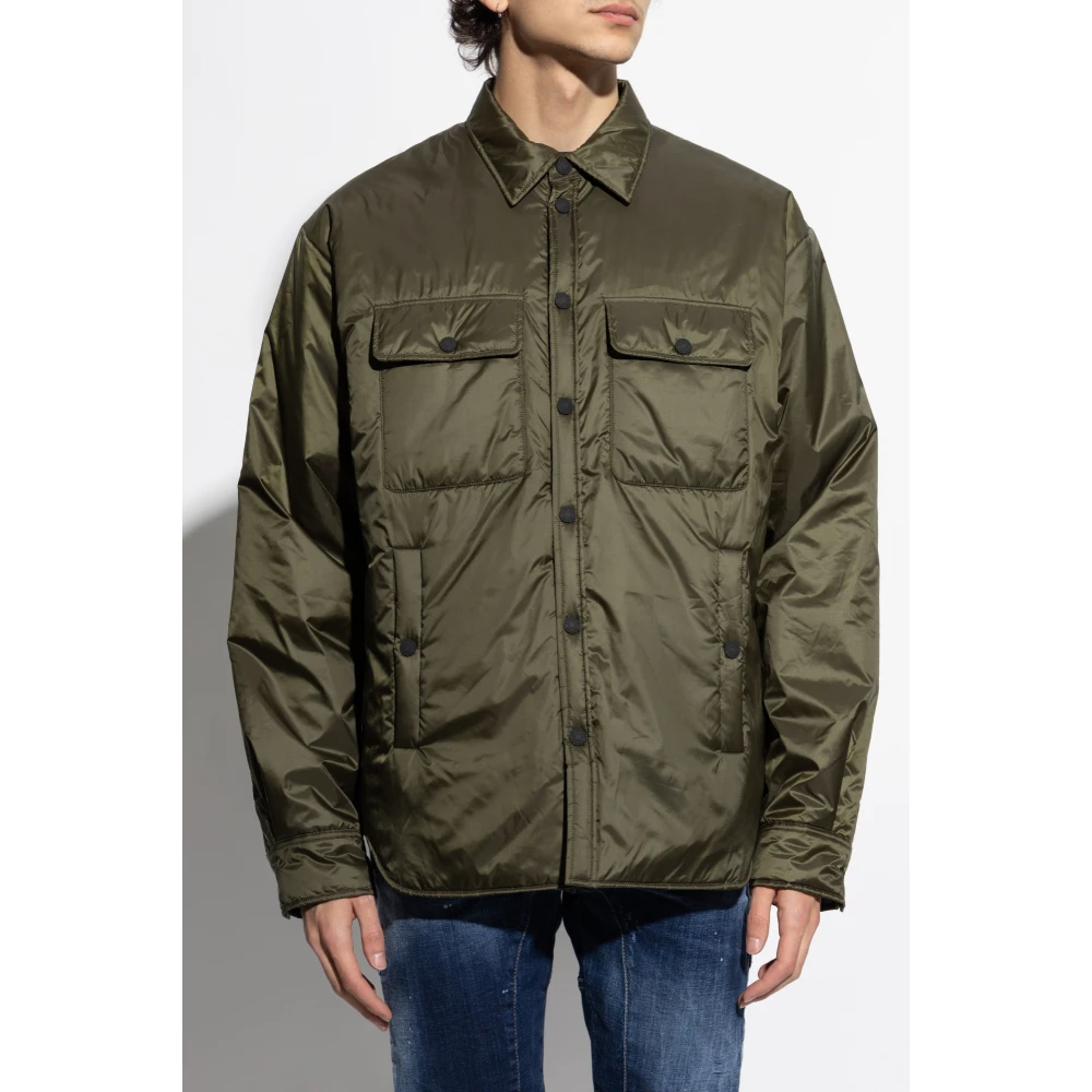 Dsquared2 Jas met kraag Green Heren