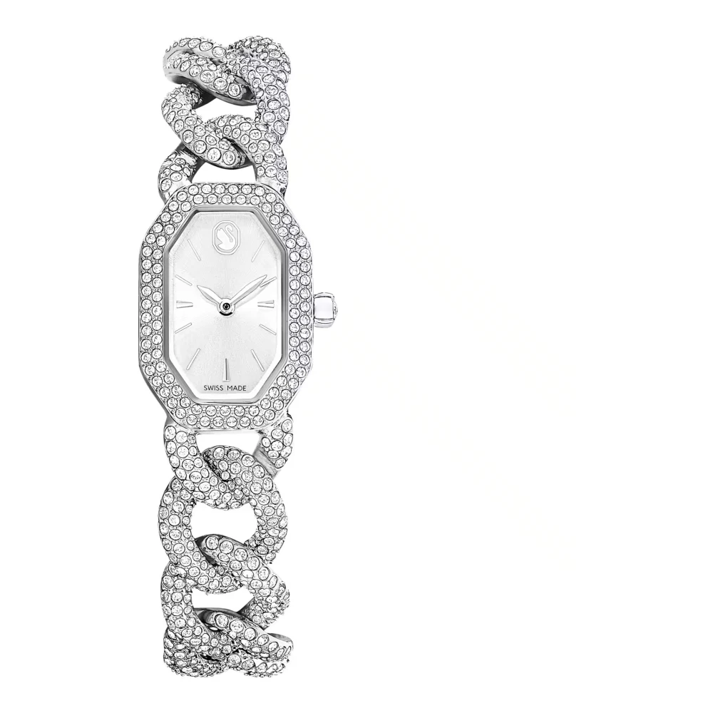Swarovski Women's Gray Dextera Chain Watch - Watches - One Size - Accessories