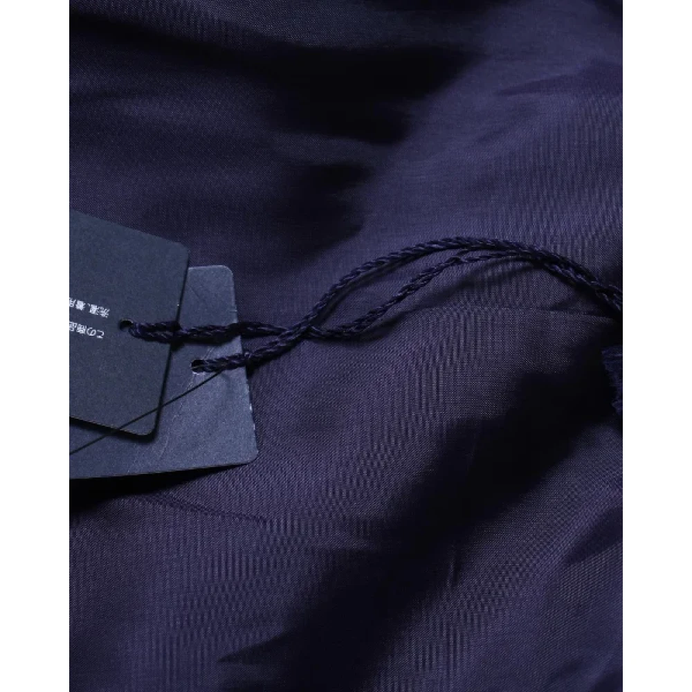 Jil Sander Pre-owned Fabric outerwear Blue Dames