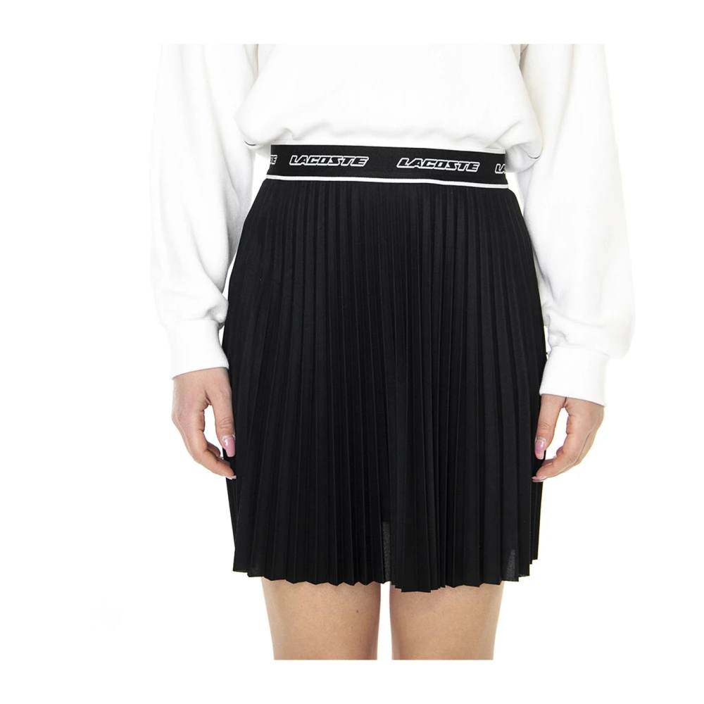 Lacoste Donna Nero Gonne, S, New,