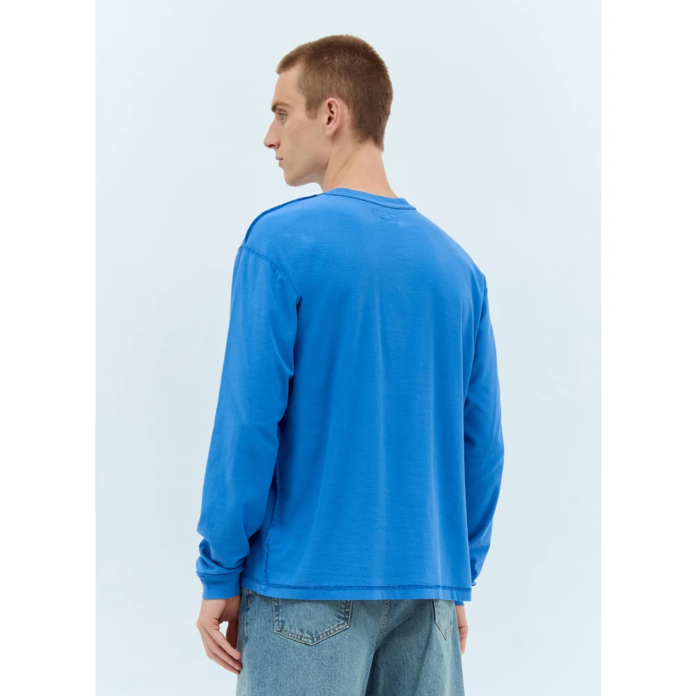 Stüssy Comfy Cotton Lazy T-Shirt Blue Heren