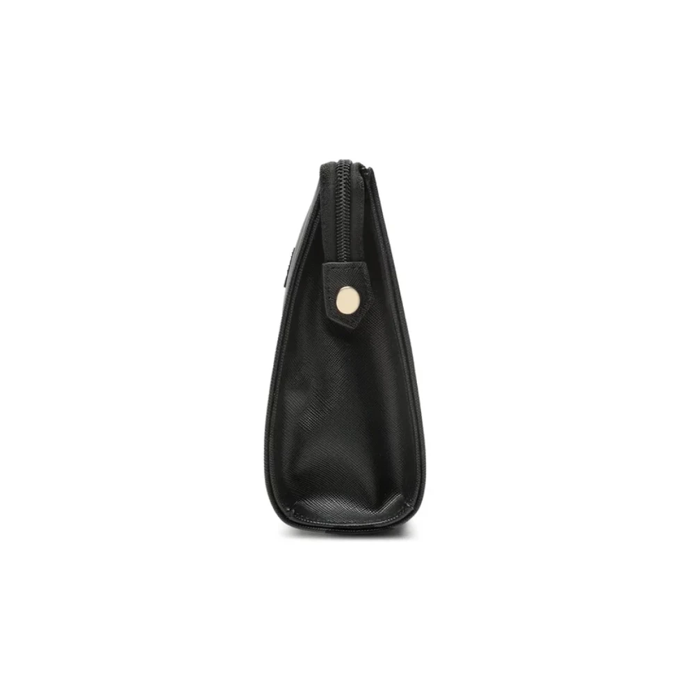 Guess Zwarte leren PU-toilettas Black Dames