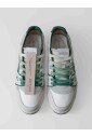 sneakers-elegance-decontractee-blanc-vert