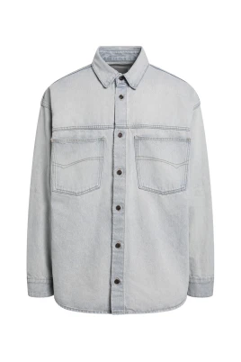Denim Långärmad Skjorta