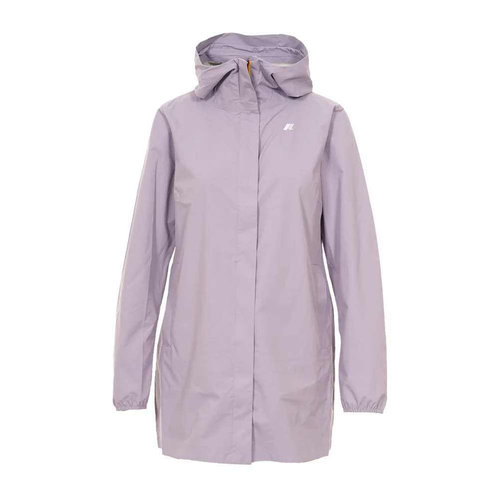 K-Way - Coats > Parkas - Purple - K-Way - Modalova