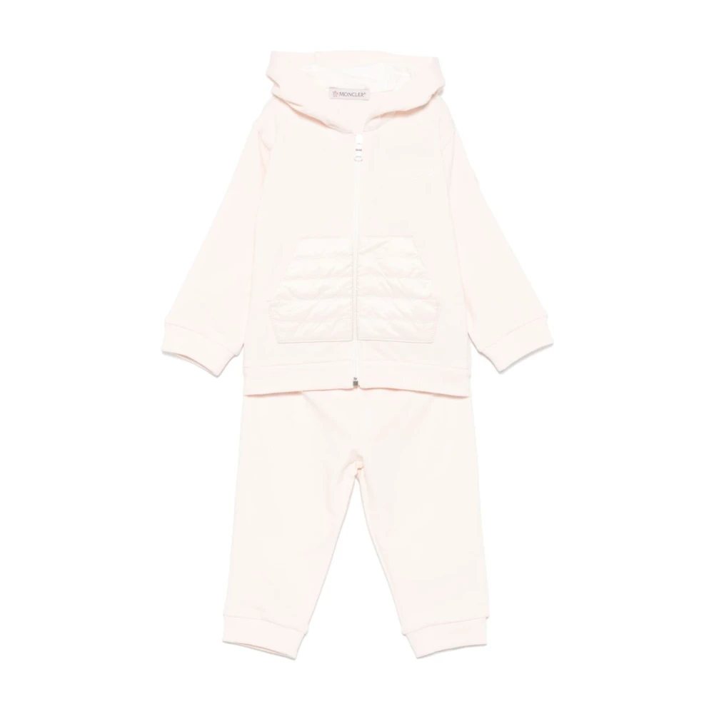 Moncler Boys Pink Clothing Suit For