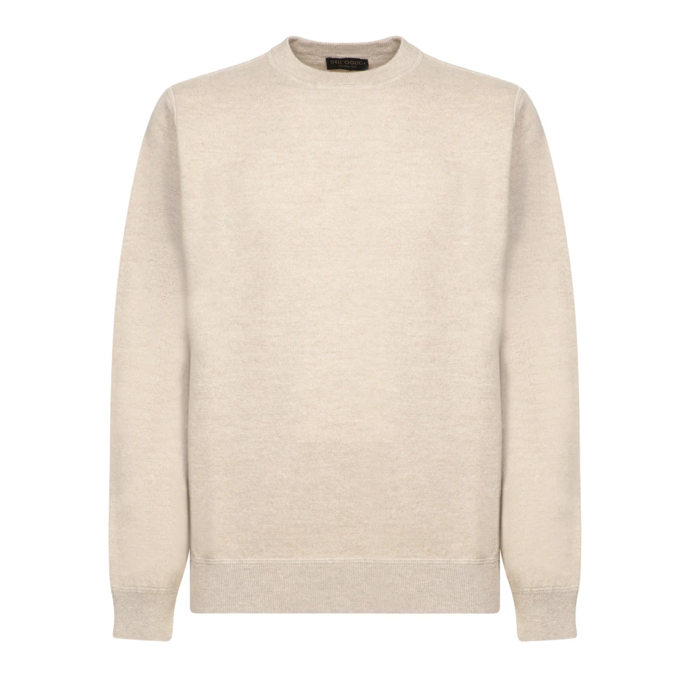 Dell'oglio Beige Gebreide Kleding voor Mannen Aw24 Beige Heren