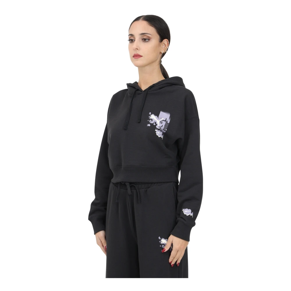 Puma Klassieke Brand Love Hoodie Sweater Black Dames